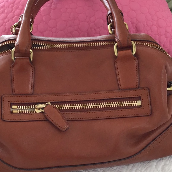 Brown Coach bag, L - Picture 3 of 6